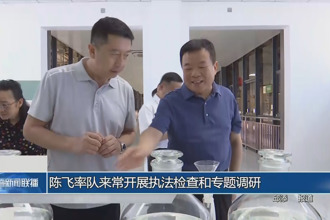 陈飞率队来常德开展执法检查和专题调研