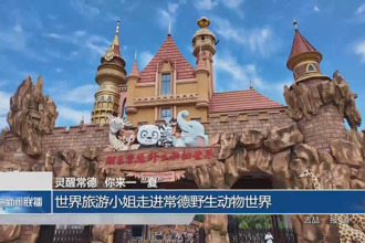 世界旅游小姐走进常德野生动物世界