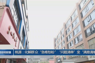 桃源：化解群众“急难愁盼” “问题清单”变“满意清单”