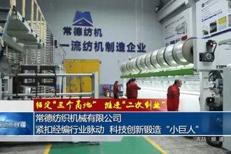 常德纺织机械有限公司：紧扣经编行业脉动，科技创新锻造“小巨人”
