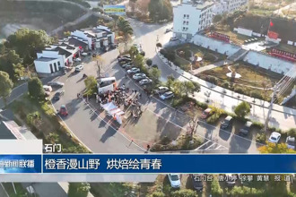 石门：橙香漫山野 烘焙绘青春