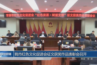 常德市红色文化促进会征文获奖作品表彰会召开