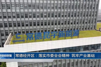 常德经开区：落实市委全会精神 筑牢产业基础