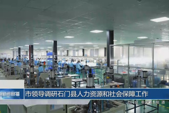 市领导调研石门县人力资源和社会保障工作