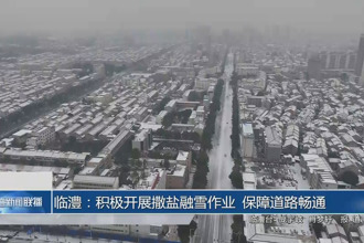 临澧：积极开展撒盐融雪作业 保障道路畅通