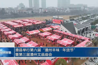 澧县第六届“澧州丰味•年货节”暨第三届澧州文庙庙会开幕