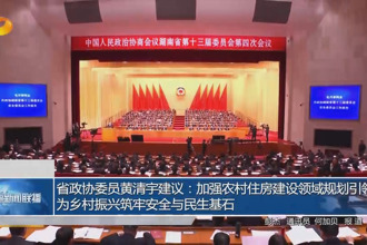 省政协委员黄清宇建议： 加强农村住房建设领域规划引领 为乡村振兴筑牢安全与民生基石