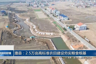澧县：2.5万亩高标准农田建设夯实粮食根基