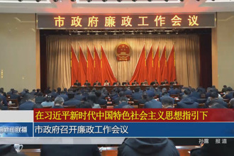 市政府召开廉政工作会议