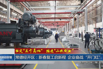 常德经开区：新春复工启新程 企业奋战“开门红”