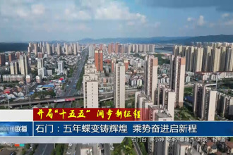 石门：五年蝶变铸辉煌 乘势奋进启新程