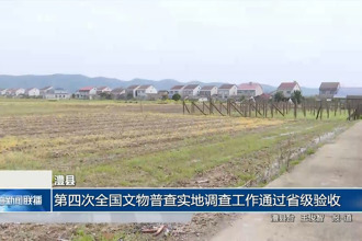 澧县：第四次全国文物普查实地调查工作通过省级验收