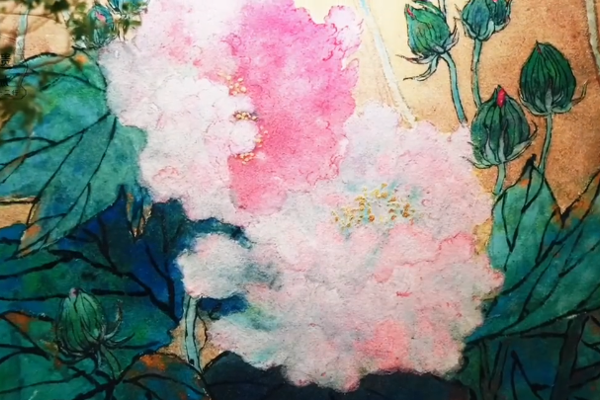 渔歌麻画，柳叶湖韵