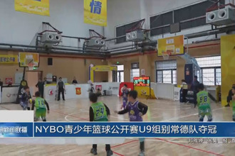 NYBO青少年篮球公开赛U9组别常德队夺冠