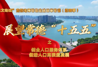 【以文绘城】健全人口服务体系，促进人口高质量发展