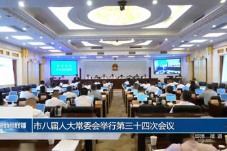 市八届人大常委会举行第三十四次会议