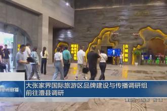 大张家界国际旅游区品牌建设与传播调研组前往澧县调研