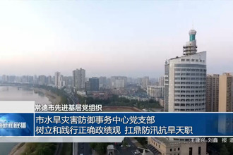 常德市先进基层党组织市水旱灾害防御事务中心党支部：树立和践行正确政绩观 扛鼎防汛抗旱天职