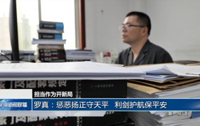 担当作为新开局 罗真：惩恶扬正守天平 利剑护航保平安