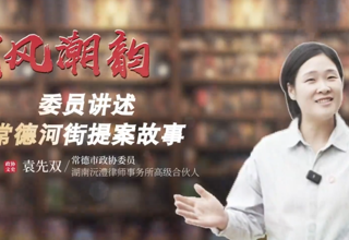 【故事常德·委员讲亲历】袁双双：常德河街提案故事
