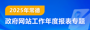 2025年常德市政府网站工作年度报表专题