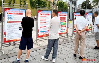 桃源县发改局（县国动办）开展“政务公开主题日”活动